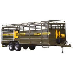 Bétaillère MERCURE 8,20 - Freinage Pneumatique - avec passage de roue - fond résine - Cosnet Agricole