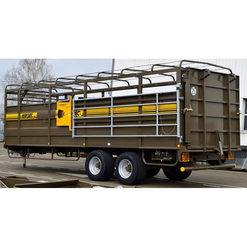 Bétaillère MERCURE 8,20 SPR - Freinage pneumatique - sans passage de roue - fond plat résine - Cosnet Agricole Bétaillère MERCURE 8,20 SPR - Freinage pneumatique - sans passage de roue - fond plat résine - Cosnet Agricole