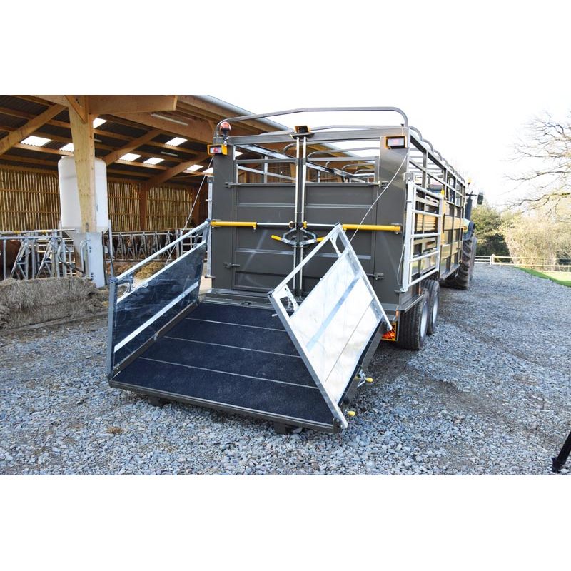 Bétaillère MERCURE 9,50 - Freinage Pneumatique - avec passage de roue - fond tôlé - Cosnet Agricole