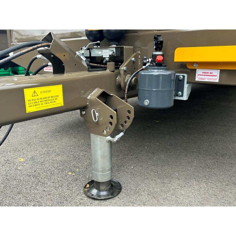 Bétaillère MERCURE 9,50 - Freinage Pneumatique - avec passage de roue - fond tôlé - Cosnet Agricole