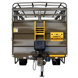 Bétaillère MERCURE 9,50 SPR - sans passage de roue - fond plat résine - Cosnet Agricole