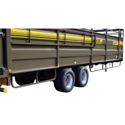 Bétaillère MERCURE 9,50 SPR - sans passage de roue - fond plat résine - Cosnet Agricole