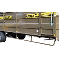 Bétaillère MERCURE 9,50 SPR - sans passage de roue - fond plat résine - Cosnet Agricole