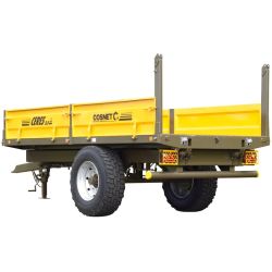 Benne à ridelles CERES 8.5 - Pneumatique - Cosnet Agricole Benne à ridelles CERES 8.5 - Pneumatique - Cosnet Agricole