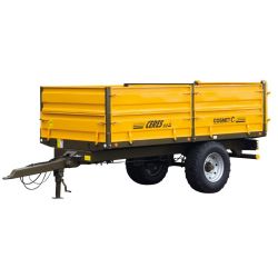 Benne à ridelles CERES 8.5 - Pneumatique - Cosnet Agricole Benne à ridelles CERES 8.5 - Pneumatique - Cosnet Agricole