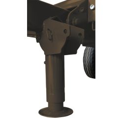 Béquille hydraulique compas avec pompe manuelle pour remorque agricole - Cosnet Agricole