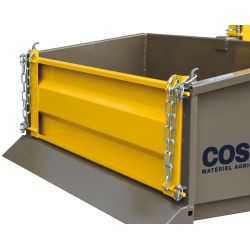 Benne standard peinte - Larg. 1,20 m - Cosnet Agricole