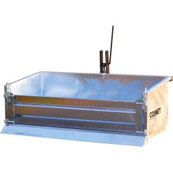 Benne standard galva - Larg. 1,60 m - Cosnet Agricole