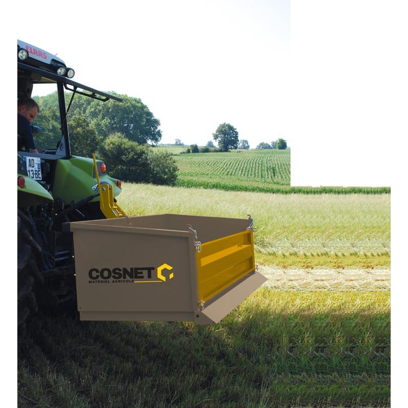 Benne standard peinte - Larg. 1,80 m - Cosnet Agricole
