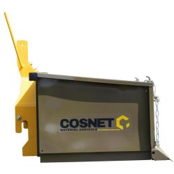 Benne sur châssis peinte - Larg. 1,80 m - Cosnet Agricole