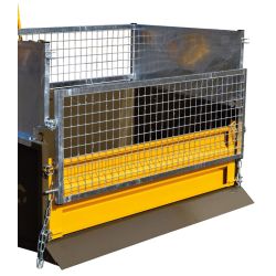 Rehausse grillagée pour bennes 3 points  - Larg. 1,60 m - Cosnet Agricole