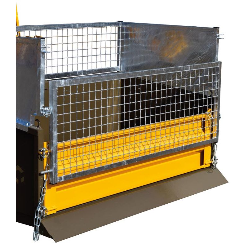 Rehausse grillagée pour bennes 3 points  - Larg. 1,60 m - Cosnet Agricole