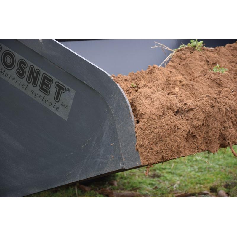 Godet hydraulique - 2,30 m - Cosnet Agricole