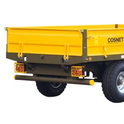 Porte arrière 1 battant tôlé - Cosnet Agricole Porte arrière 1 battant tôlé - Cosnet Agricole