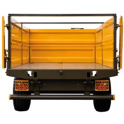 Porte arrière 2 battants tôlés - Cosnet Agricole