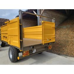 Porte arrière pendulaire 2 battants tôlés - Cosnet Agricole