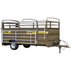 Bétaillère PLUTON 5,20 - Freinage Hydraulique - Fond tôlé - Cosnet Agricole