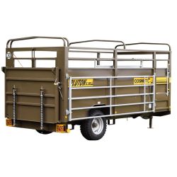 Bétaillère PLUTON 5,20 - Freinage Hydraulique - Fond tôlé - Cosnet Agricole