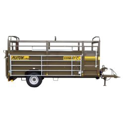 Bétaillère PLUTON 5,20 - Freinage Hydraulique - Fond tôlé - Cosnet Agricole