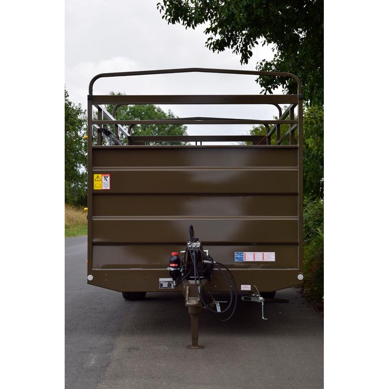 Bétaillère PLUTON 5,20 - Freinage Hydraulique - Fond tôlé - Cosnet Agricole