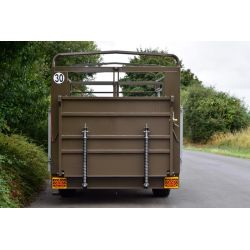 Bétaillère PLUTON 5,20 - Freinage Hydraulique - Fond tôlé - Cosnet Agricole