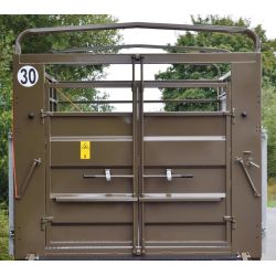 Bétaillère PLUTON 5,20 - Freinage Hydraulique - Fond tôlé - Cosnet Agricole