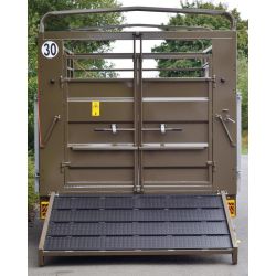 Bétaillère PLUTON 5,20 - Freinage Hydraulique - Fond tôlé - Cosnet Agricole