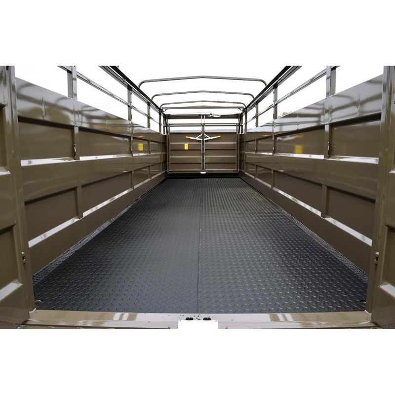 Bétaillère MERCURE 8,20 SPR - Freinage pneumatique - sans passage de roue - fond plat tôlé - Cosnet Agricole