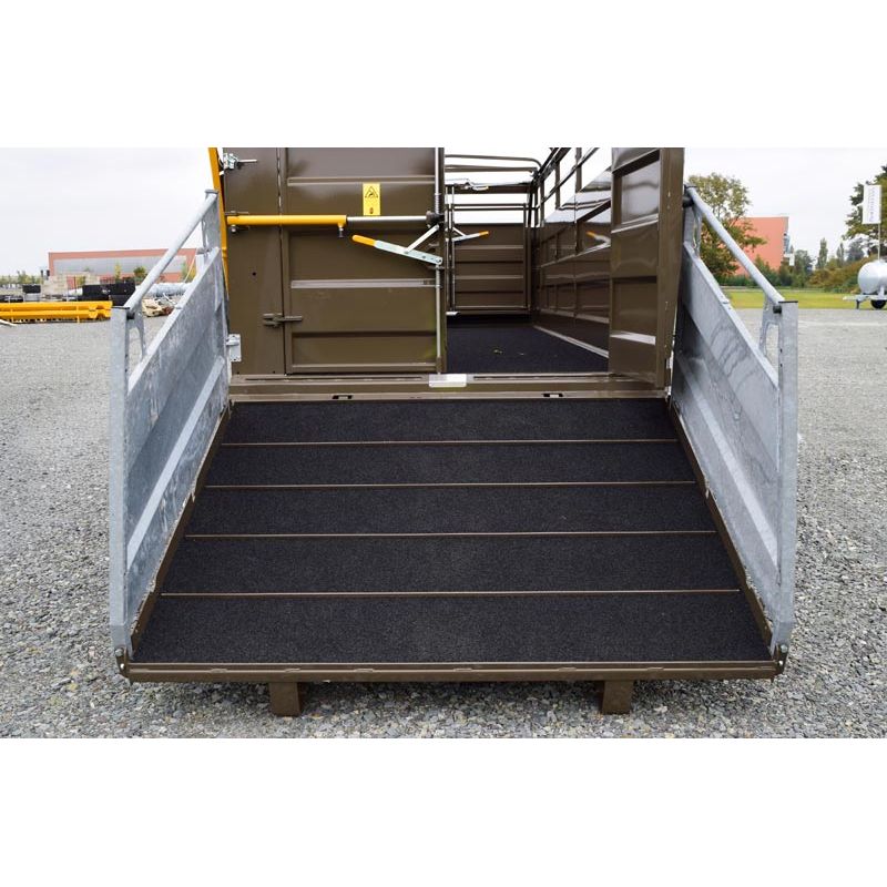 Bétaillère MERCURE 8,20 SPR - Freinage pneumatique - sans passage de roue - fond plat tôlé - Cosnet Agricole