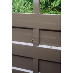 Bétaillère MERCURE 8,20 SPR - Freinage pneumatique - sans passage de roue - fond plat tôlé - Cosnet Agricole