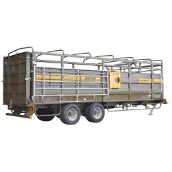 Bétaillère MERCURE 8,20 SPR - Freinage pneumatique - sans passage de roue - fond plat résine - Cosnet Agricole