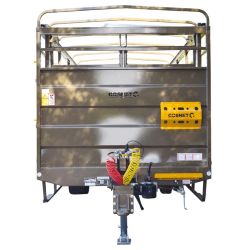 Bétaillère MERCURE 8,20 SPR - Freinage pneumatique - sans passage de roue - fond plat résine - Cosnet Agricole