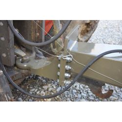 Bétaillère MERCURE 8,20 SPR - Freinage pneumatique - sans passage de roue - fond plat résine - Cosnet Agricole