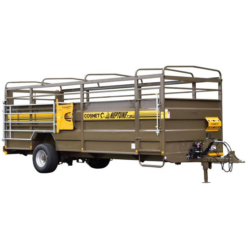 Bétaillère NEPTUNE 7,20 - Freinage Hydraulique - Fond tôlé - Cosnet Agricole Bétaillère NEPTUNE 7,20 - Freinage Hydraulique - Fond tôlé - Cosnet Agricole