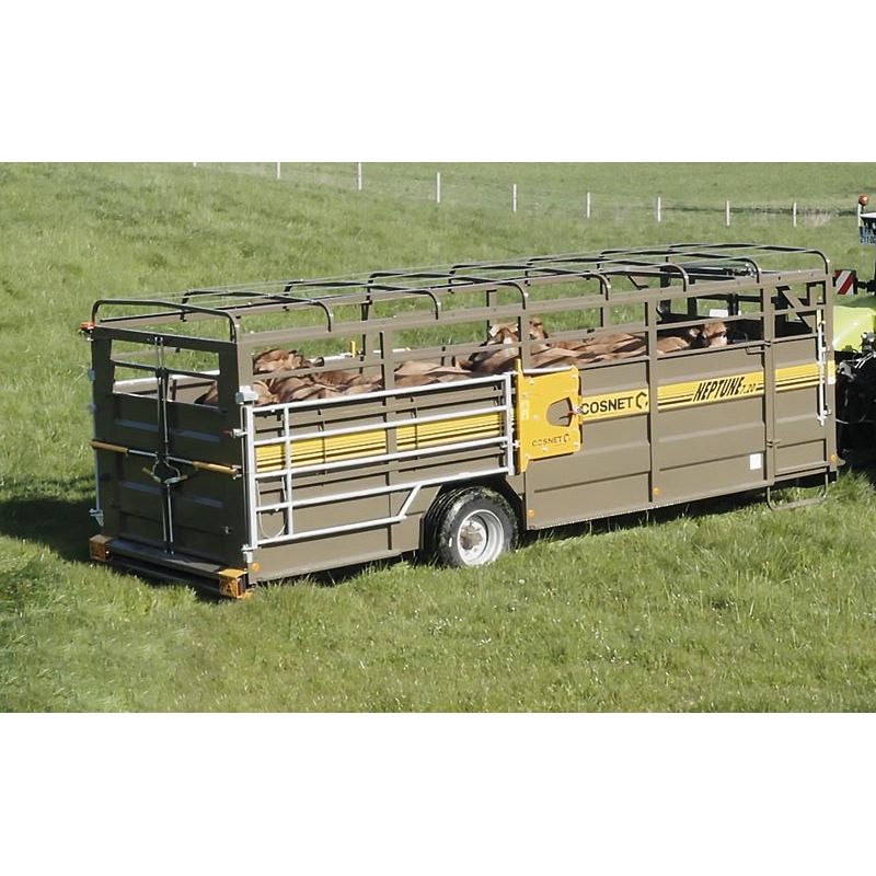 Bétaillère NEPTUNE 7,20 - Freinage Hydraulique - Fond tôlé - Cosnet Agricole Bétaillère NEPTUNE 7,20 - Freinage Hydraulique - Fond tôlé - Cosnet Agricole