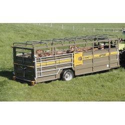 Bétaillère NEPTUNE 7,20 - Freinage Hydraulique - Fond résine - Cosnet Agricole