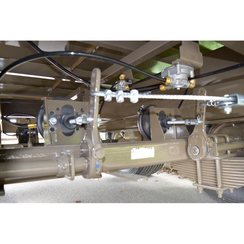 Plateau fourrager 6 roues SATURNE 11.10  PLUS STI - Freinage Pneumatique - Cosnet Agricole