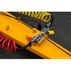 Plateau fourrager 6 roues SATURNE 11.10  PLUS STI - Freinage Pneumatique - Cosnet Agricole