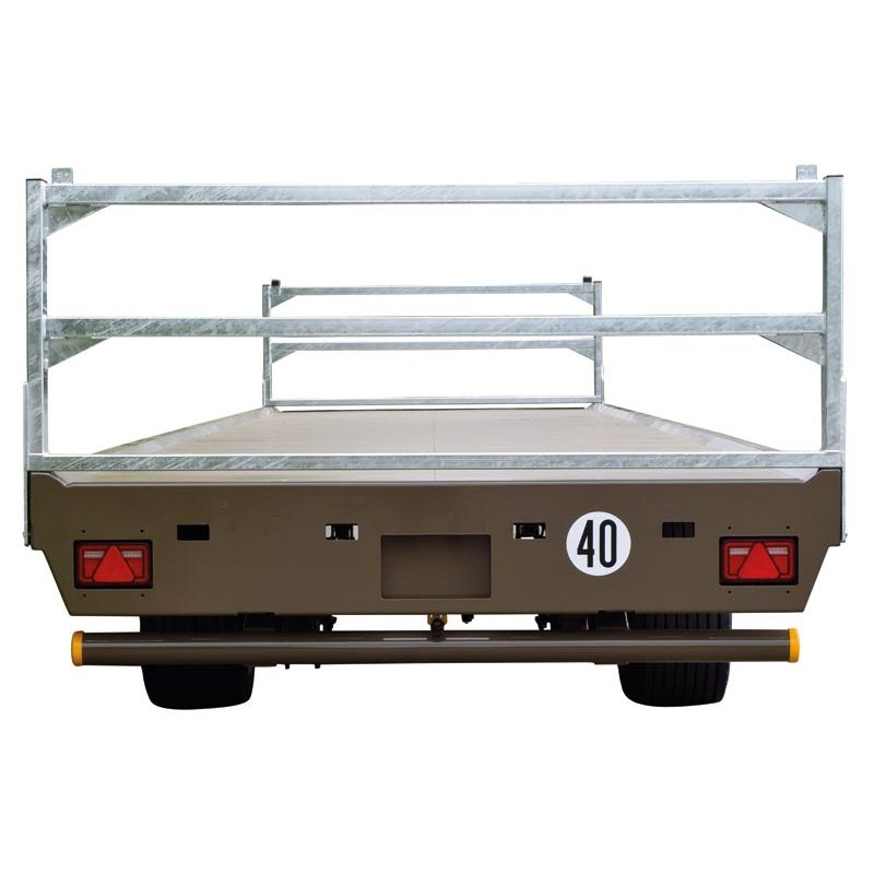 Plateau fourrager 6 roues SATURNE 13.10 PLUS STI - Freinage Pneumatique - Cosnet Agricole Plateau fourrager 6 roues SATURNE 13.10 PLUS STI - Freinage Pneumatique - Cosnet Agricole