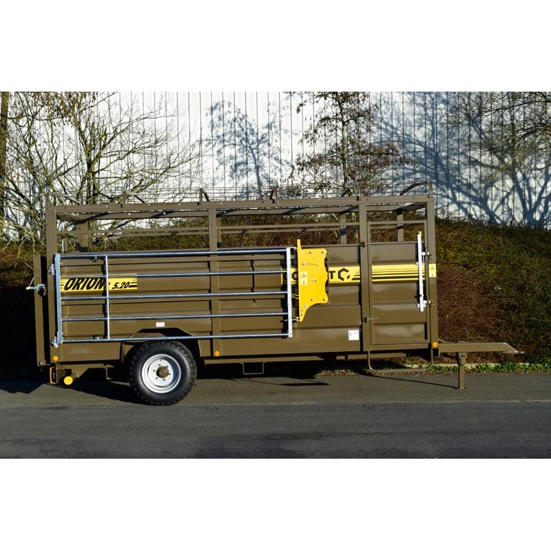 Bétaillère ORION 5,20 R - Freinage Pneumatique - Fond tôlé - Cosnet Agricole