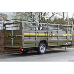 Bétaillère NEPTUNE 7,20 - Freinage Hydraulique - Fond tôlé - Cosnet Agricole