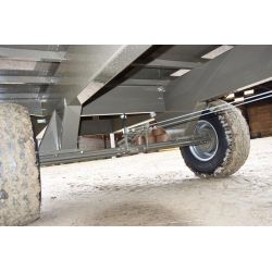 Plateau fourrager 4 roues SATURNE 9.10 PLUS PE -  Freinage Hydraulique - Cosnet Agricole