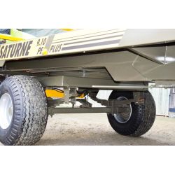 Plateau fourrager 4 roues SATURNE 9.10 PLUS PE -  Freinage Hydraulique - Cosnet Agricole