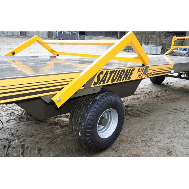 Plateau fourrager 4 roues SATURNE 9.10 PLUS PE -  Freinage Hydraulique - Cosnet Agricole