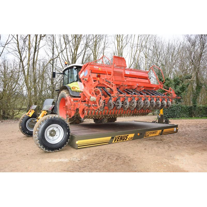 Porte-outils VENUS 4.50 - Freinage Hydraulique - Cosnet Agricole