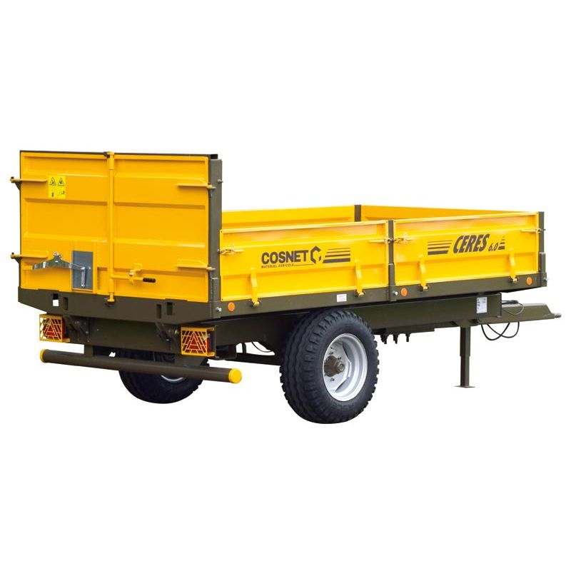 Benne à ridelles CERES 6.2 - Hydraulique - Cosnet Agricole