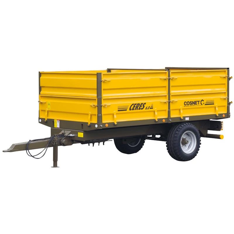 Benne à ridelles CERES 6.2 - Hydraulique - Cosnet Agricole