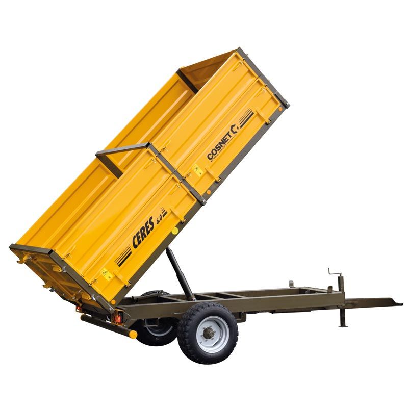 Benne à ridelles CERES 6.2 - Hydraulique - Cosnet Agricole