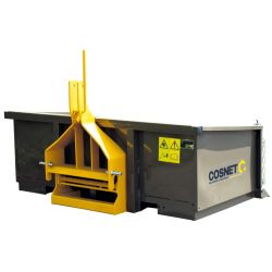 Benne sur châssis peinte - Larg. 1,80 m - Cosnet Agricole