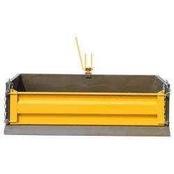 Benne sur châssis peinte - Larg. 1,80 m - Cosnet Agricole